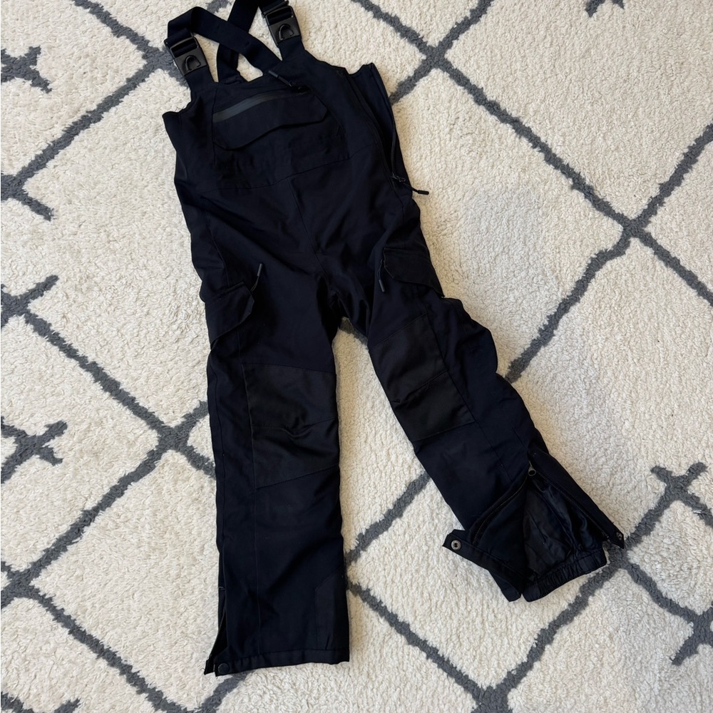 All in Motion Black Overalls